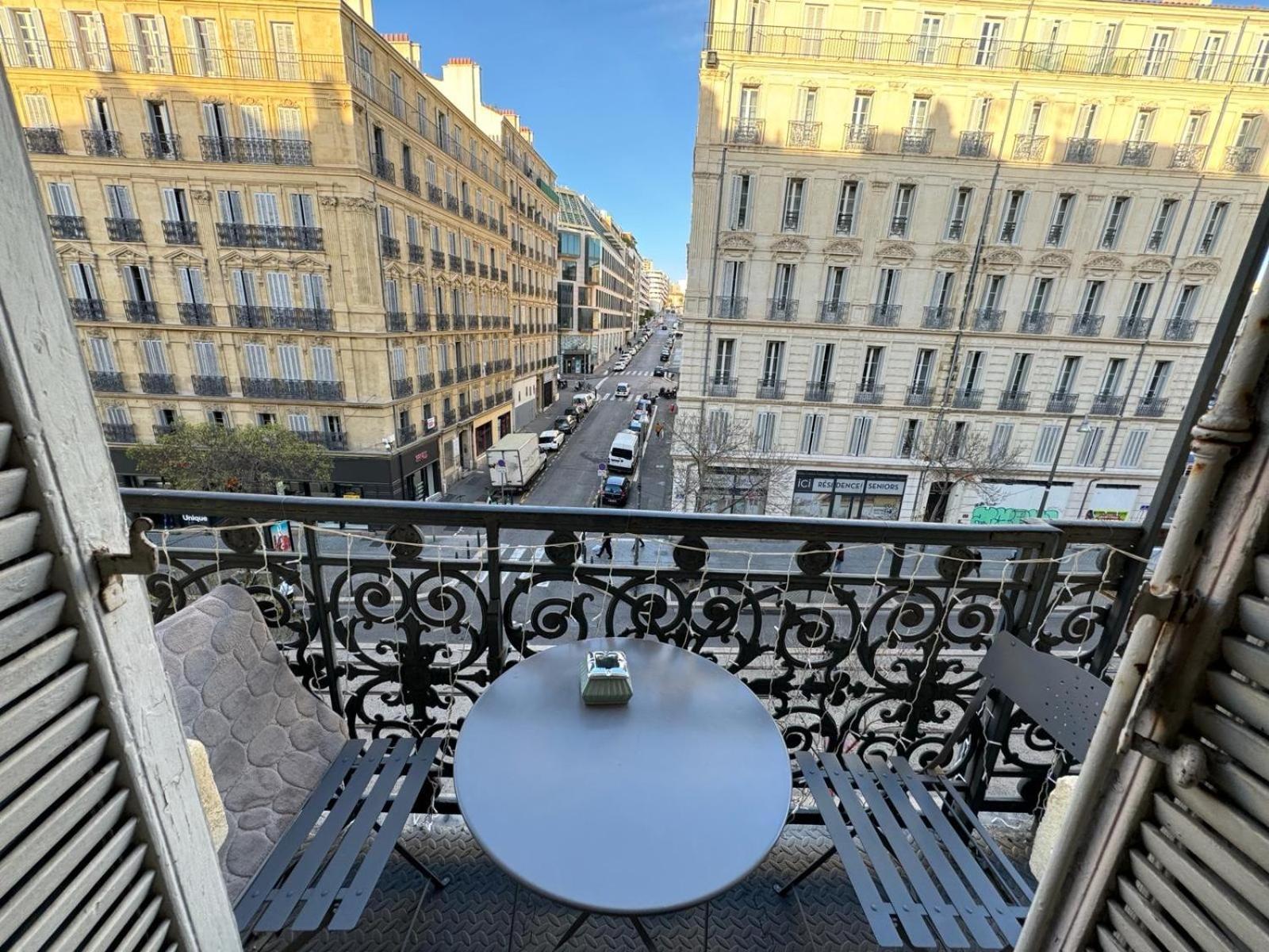 Appartemment Rue De La Republique, Joli Et Moderne Au Coeur Du Centre Marseille Eksteriør bilde